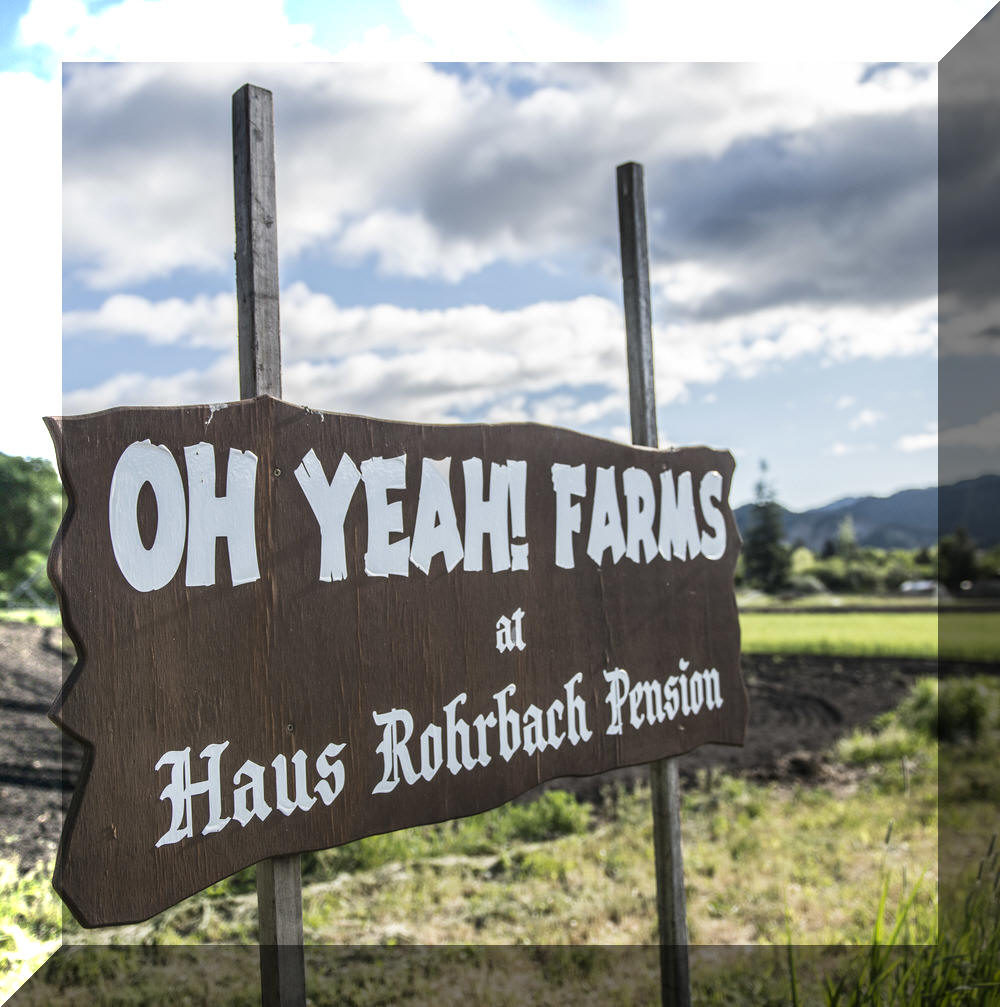 Oh Yeah Farm Sign